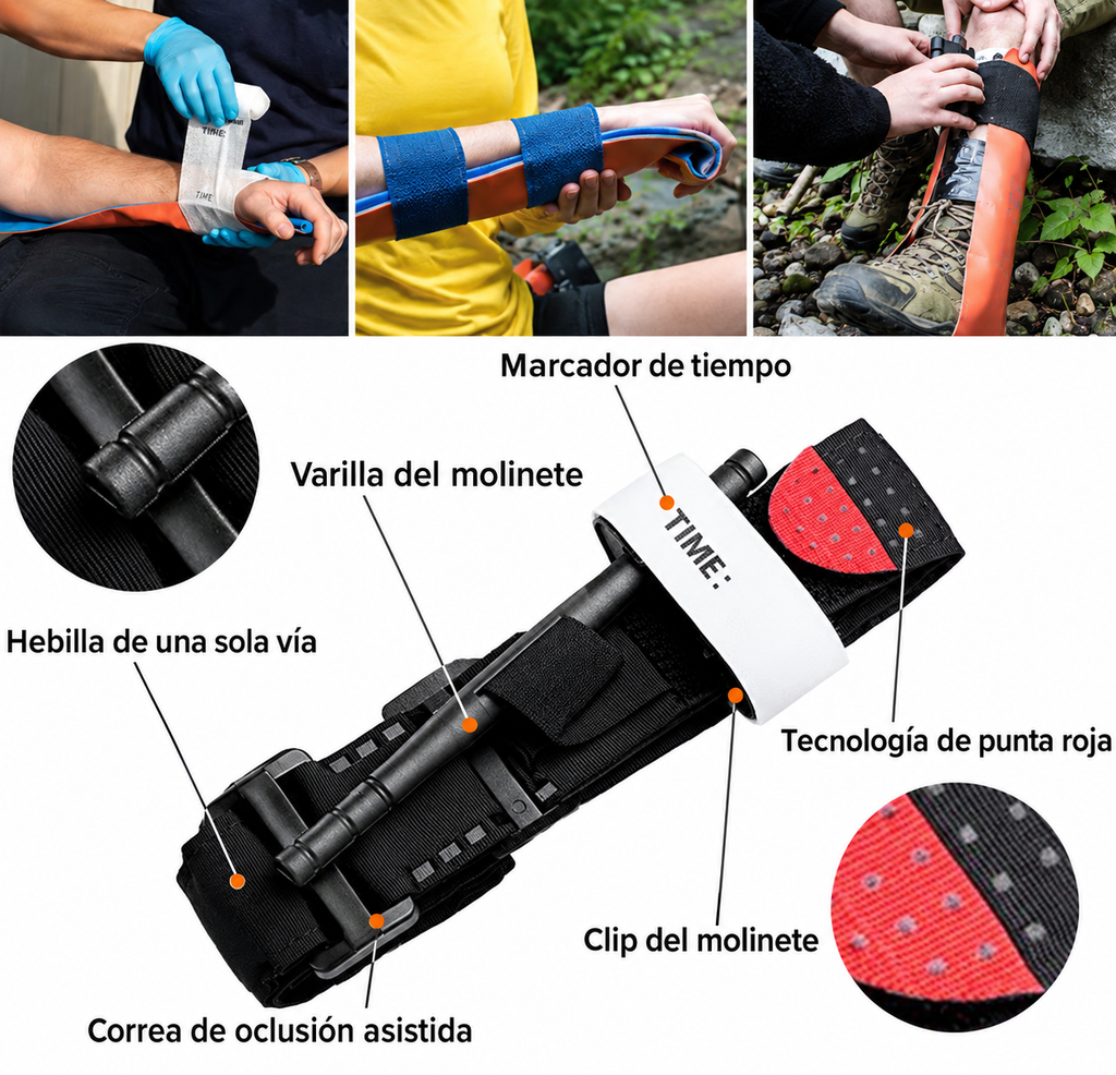 Kit Primeros Auxilios Compacto Camping - Supervivencia Outdoor