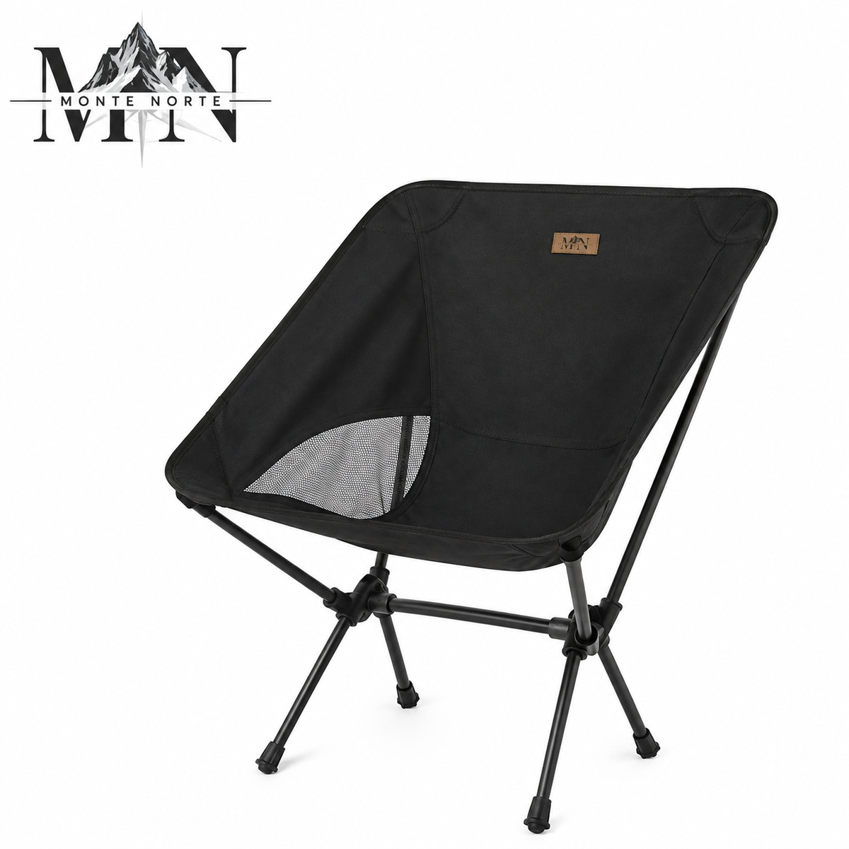 Silla Táctica Camping Plegable con Respaldo - Ultraligera