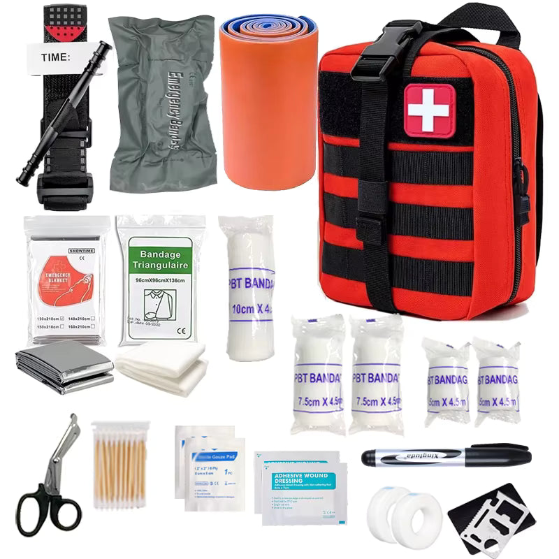 Kit Primeros Auxilios Compacto Camping - Supervivencia Outdoor