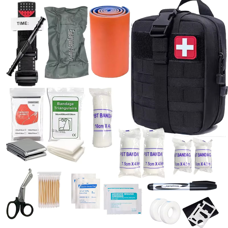Kit Primeros Auxilios Compacto Camping - Supervivencia Outdoor